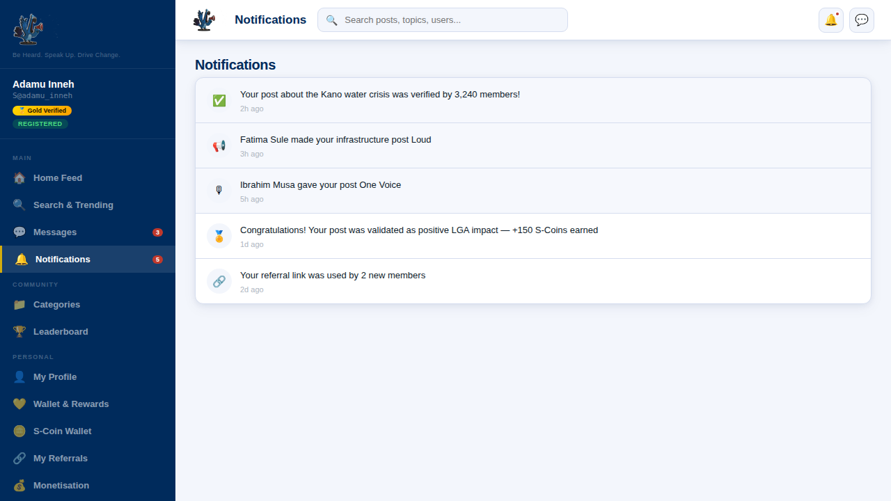 Notifications